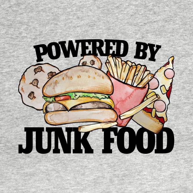 Powered by JUNK FOOD lover by bubbsnugg